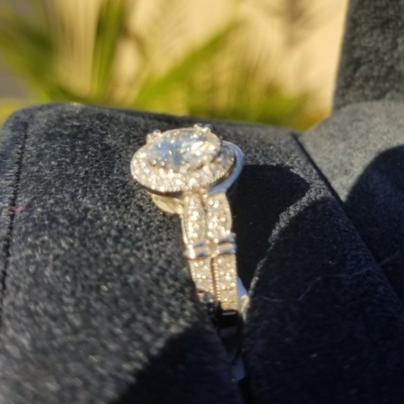 Jewelry - Moissanite engagement ring